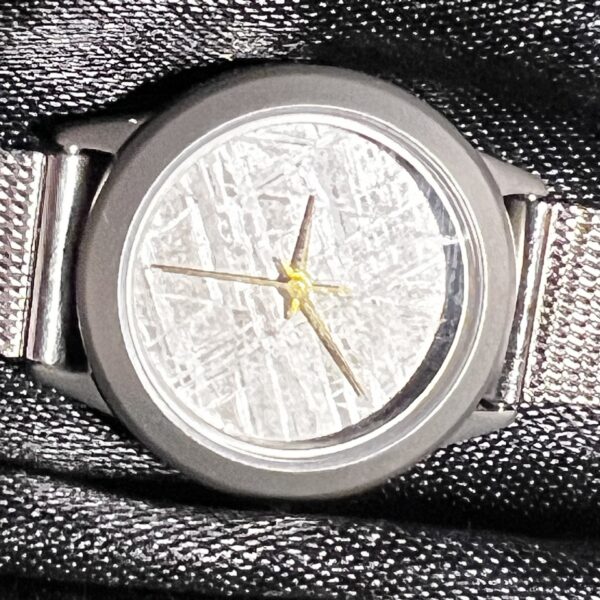 Titanium meteorite watch